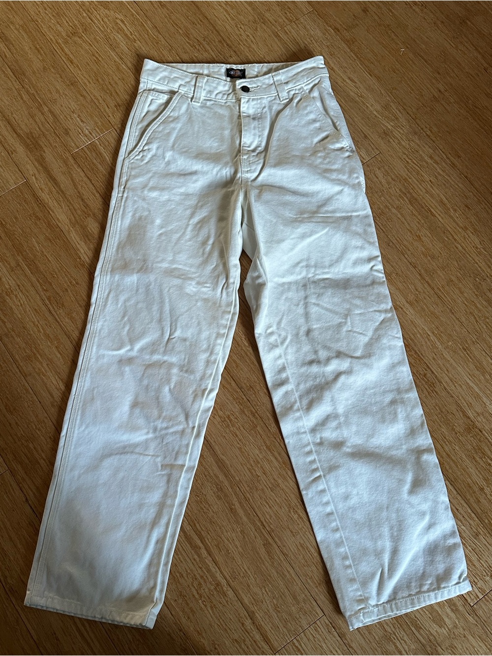 Dickies unisex Straight-Leg Chinos in Off-White